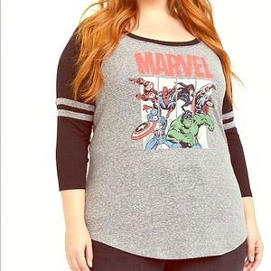 🌷NWT Marvel Comics Character Shirt Torrid Size 2